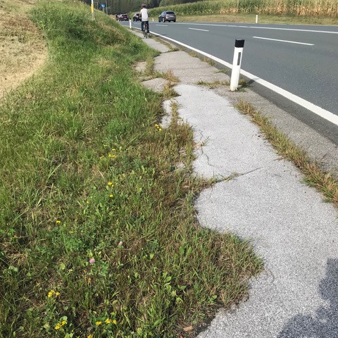 blickinsgruene.at - stainz - stainz braucht mehr radwege