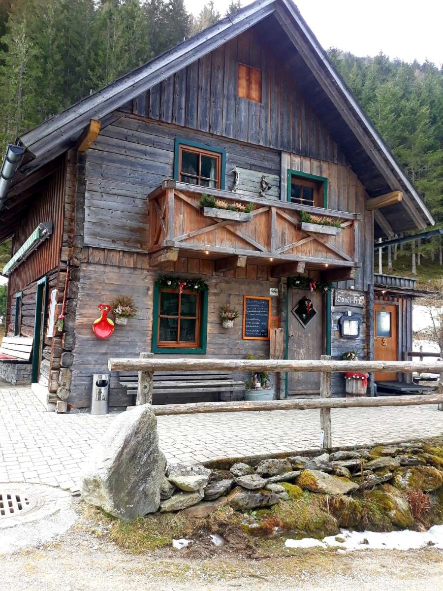 Zu sehen ist: Die Sondlalm bei Schladming