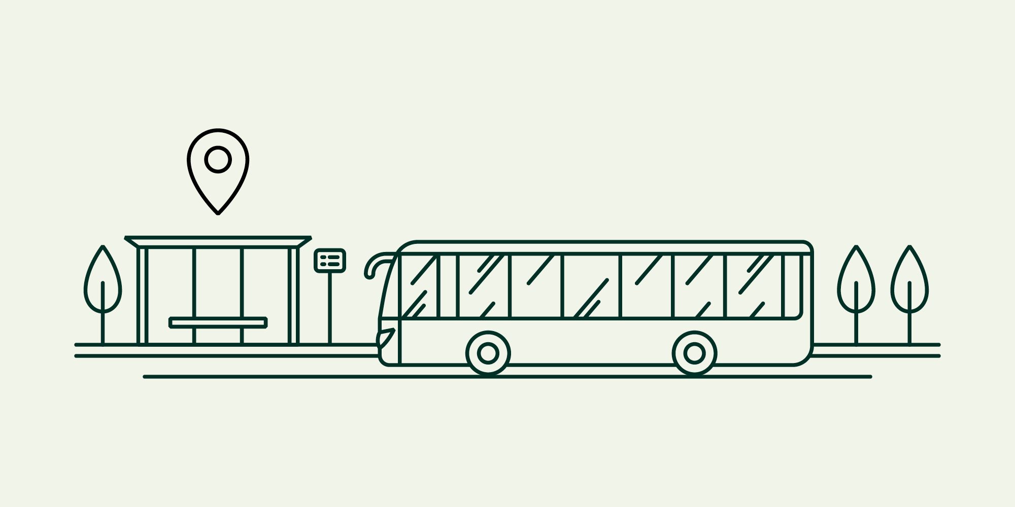 Zu sehen ist: ein Bus