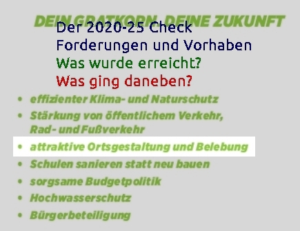 Check2022-25 Gruene Gratkorn - Ortsgestaltung