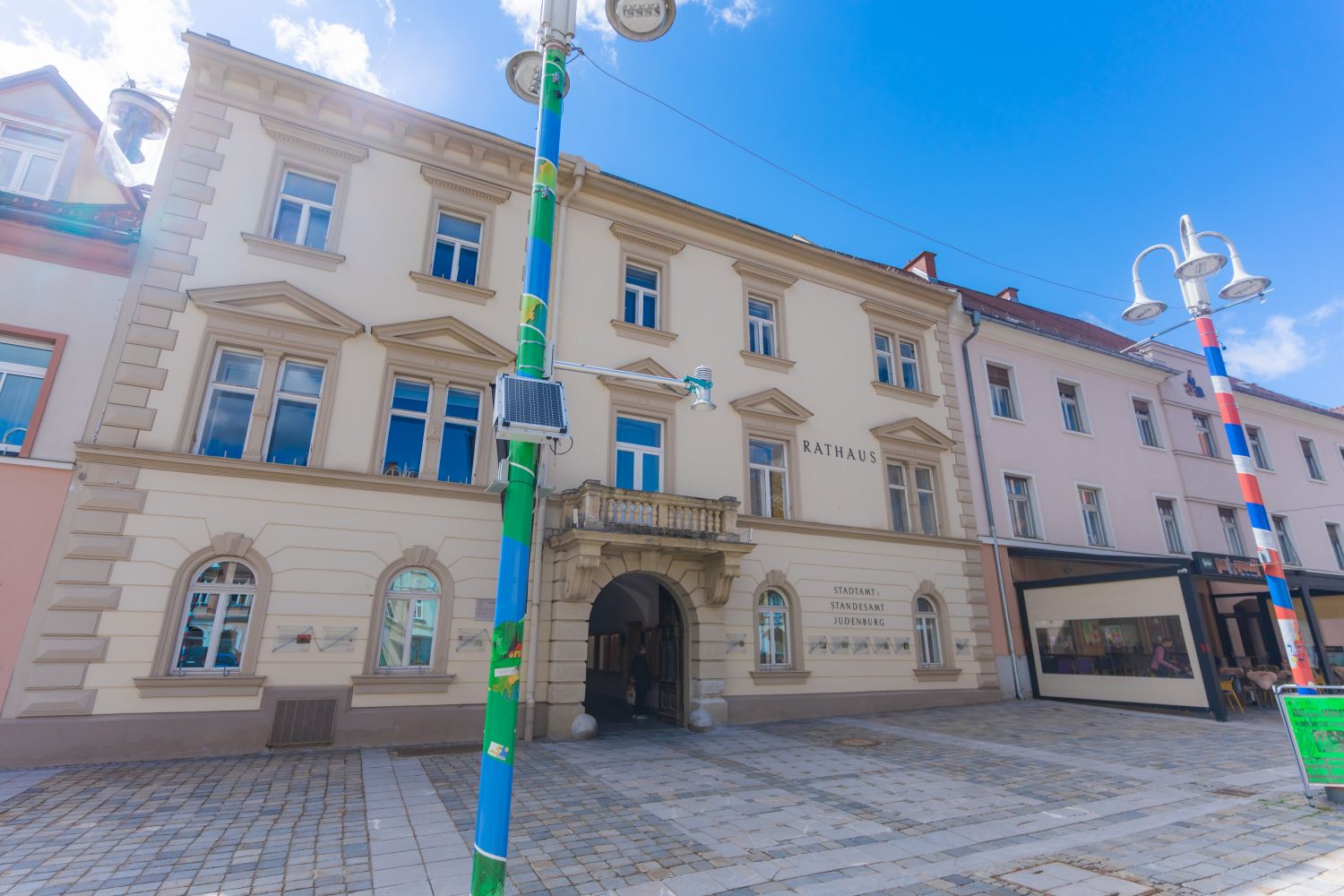 Diesmal mehr Grün fürs Rathaus in Judenburg